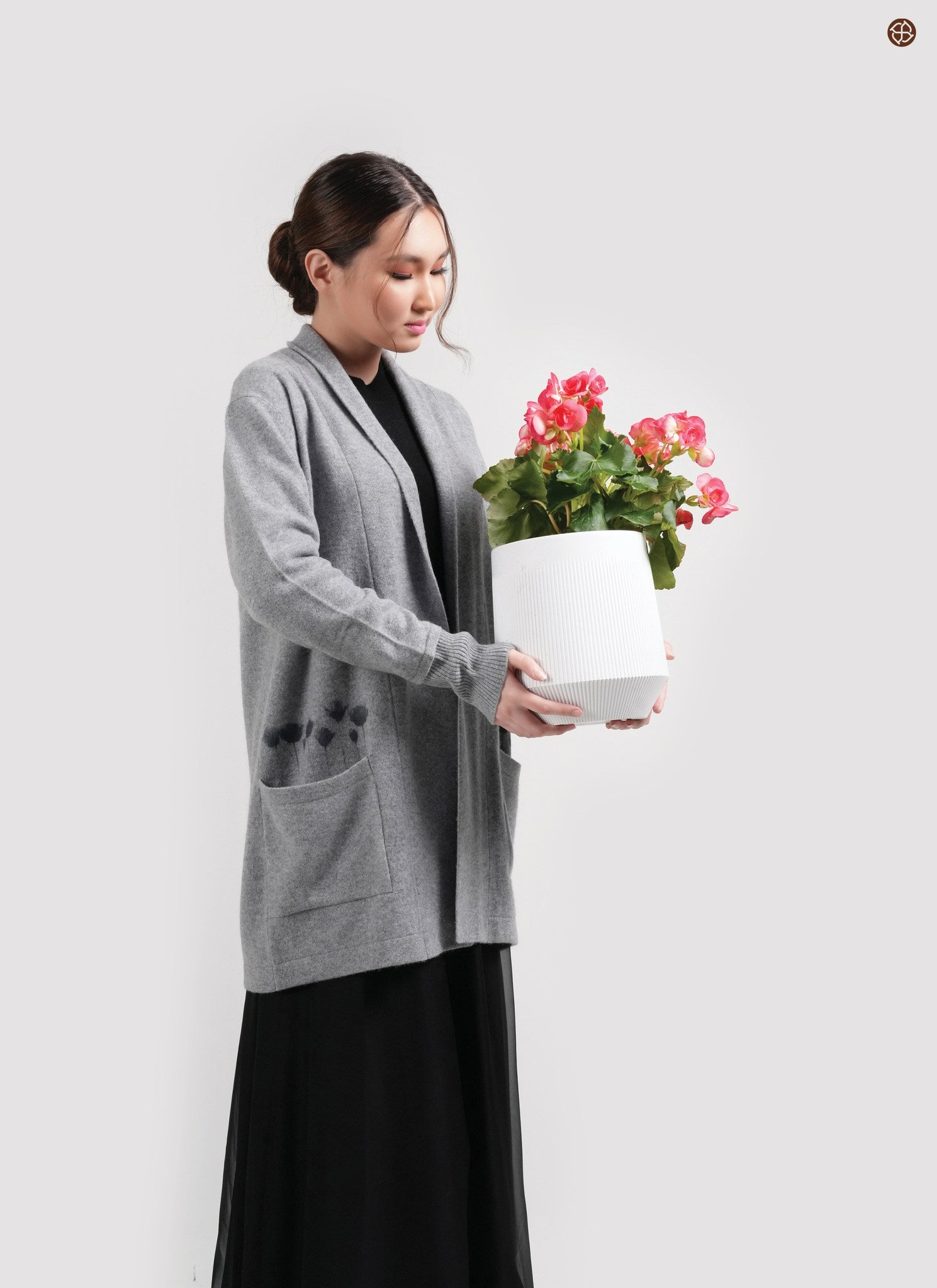 ロングカーディガン