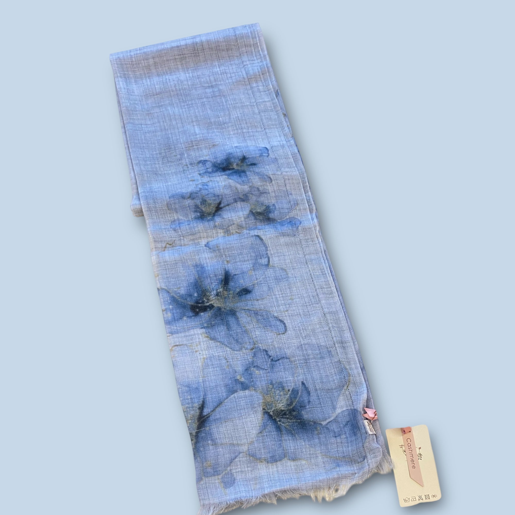 カシミアフラワーストール