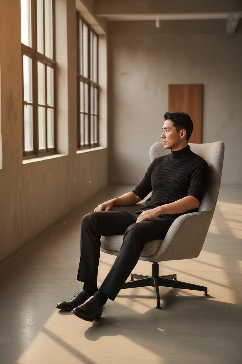 シルクカシミア半袖ニット