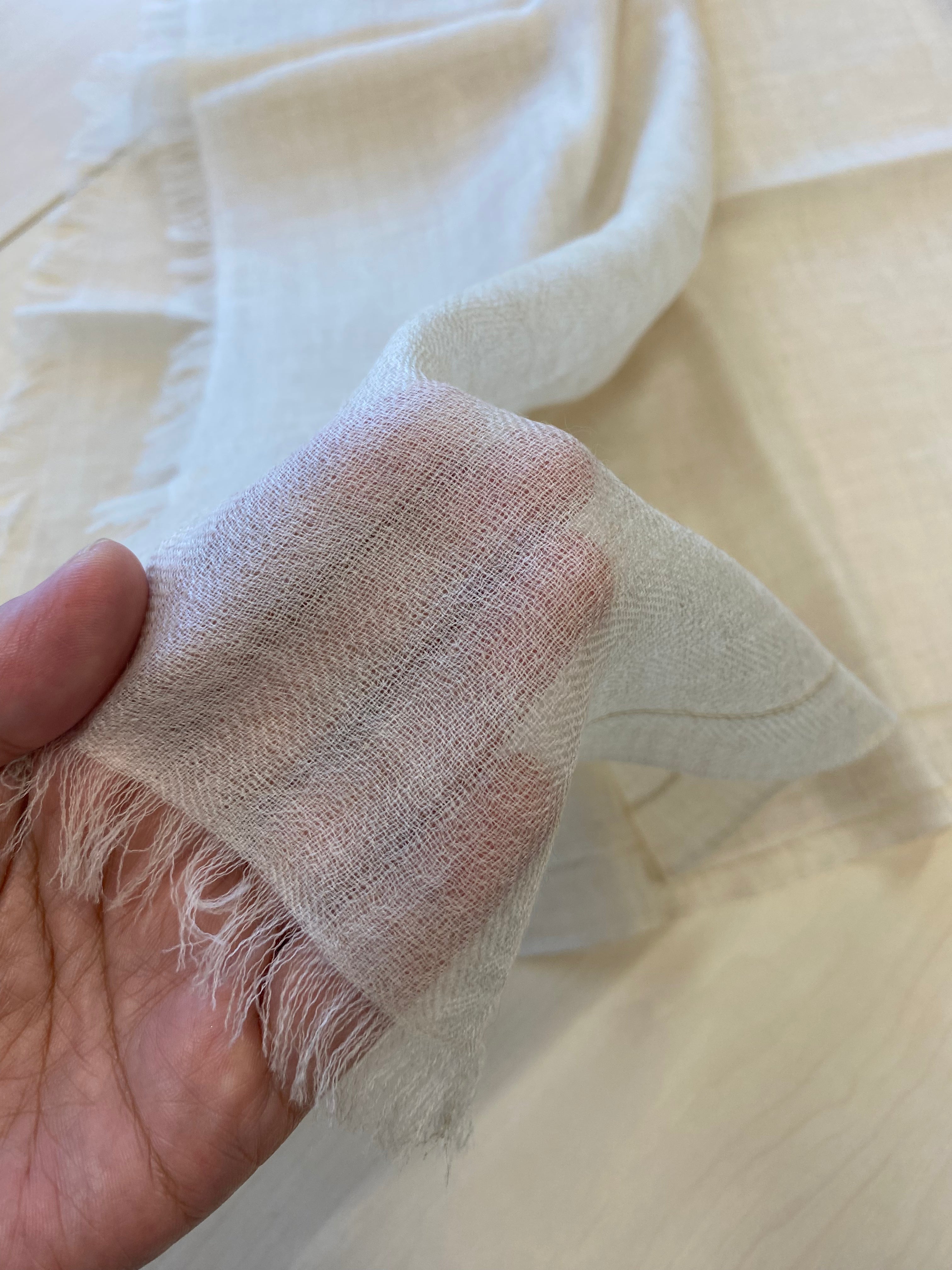 カシミアフラワーストール