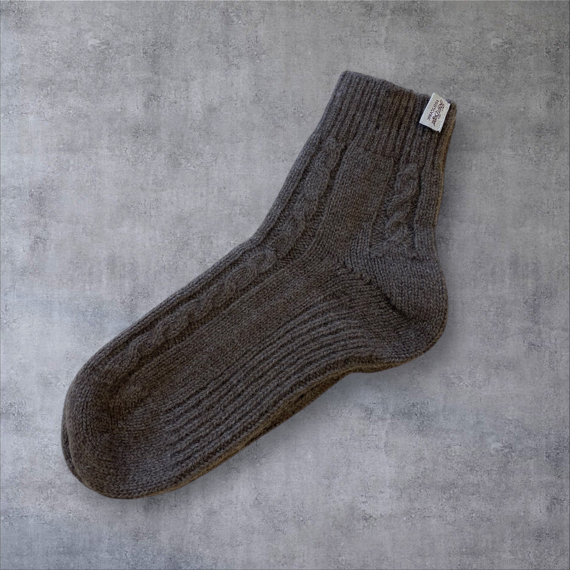 ヤクウールショート靴下