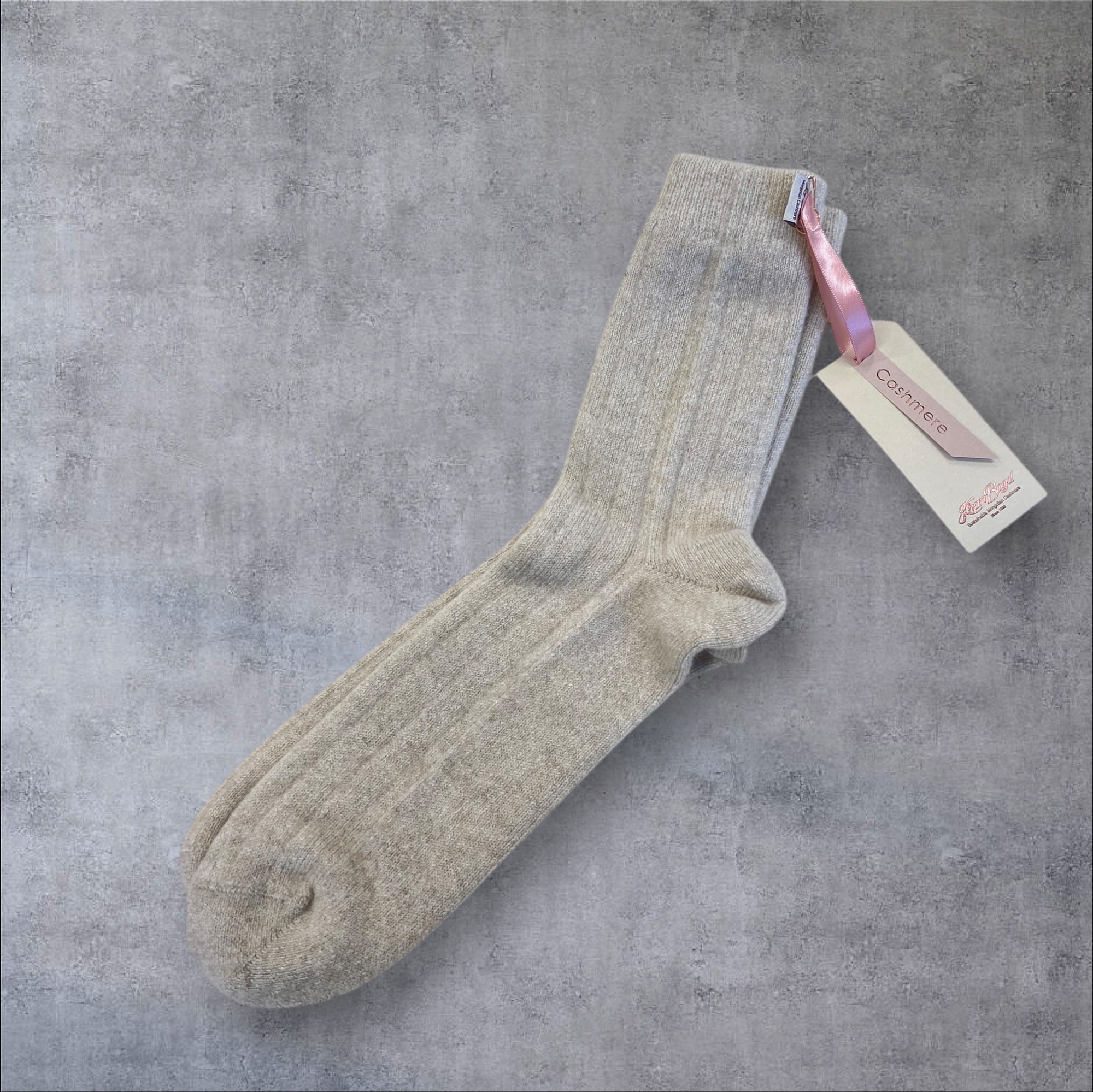 カシミア靴下 (レディースサイズ)