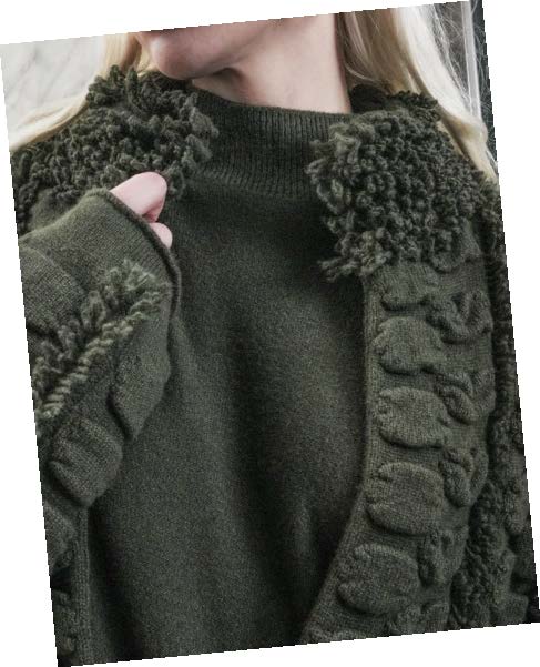 スカルプテッドカシミアコート
